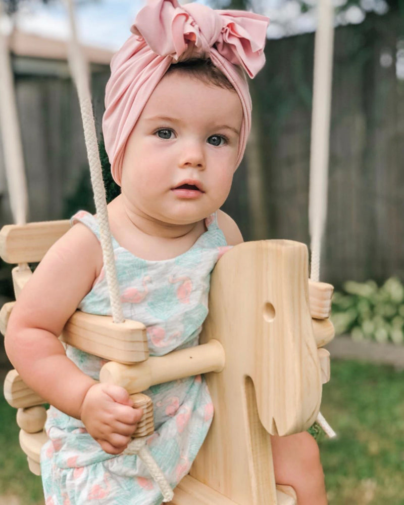 Wooden Baby & Toddler Swing - Horse