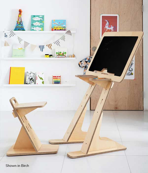 "Grow-With-Me" Kids Desk and Chair Set - Blackboard